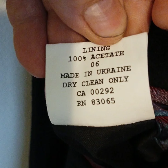 IKE Behar New York Collection Graham Cashmere Business Coat size 46r